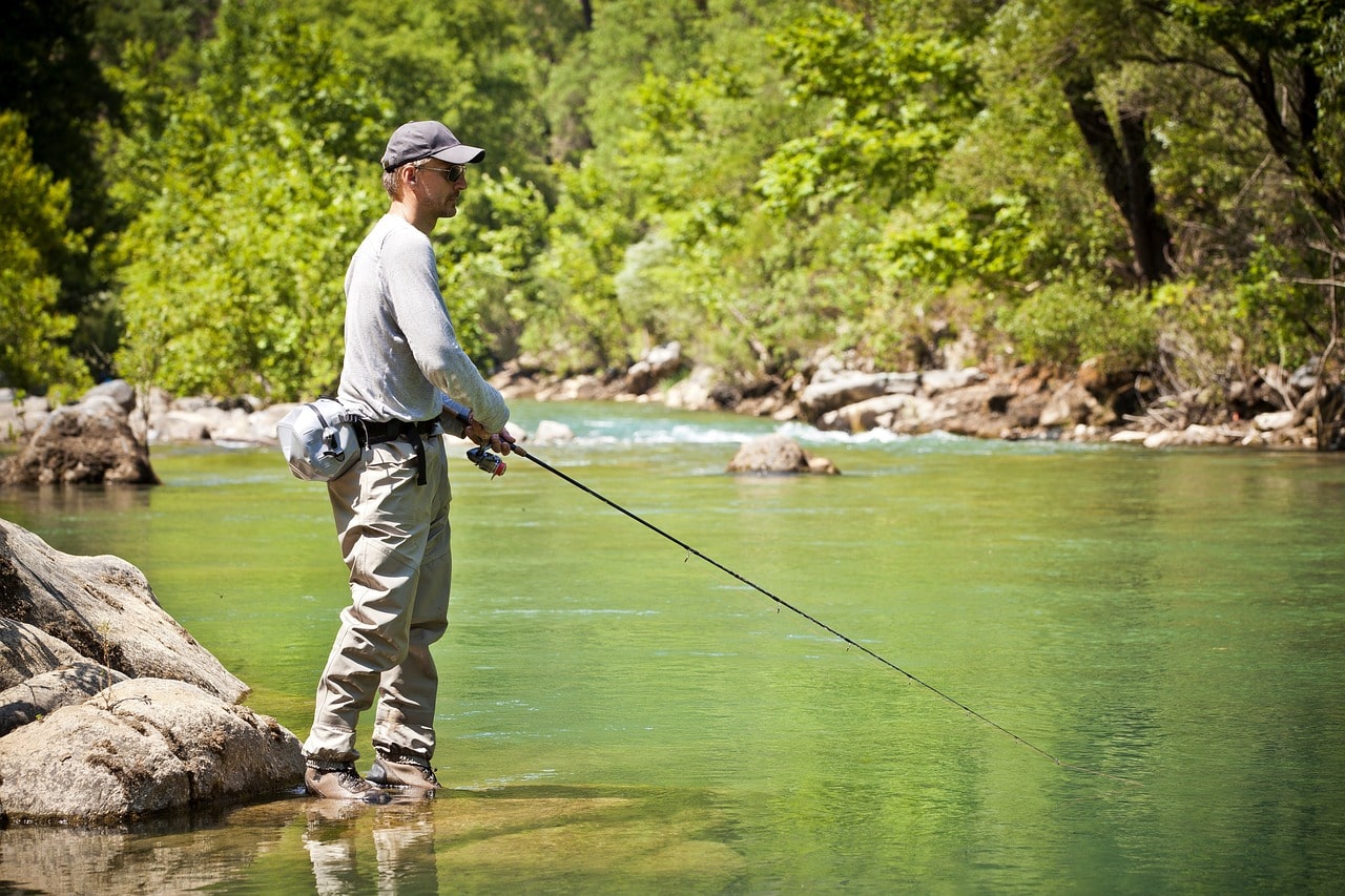 peche lancer truite