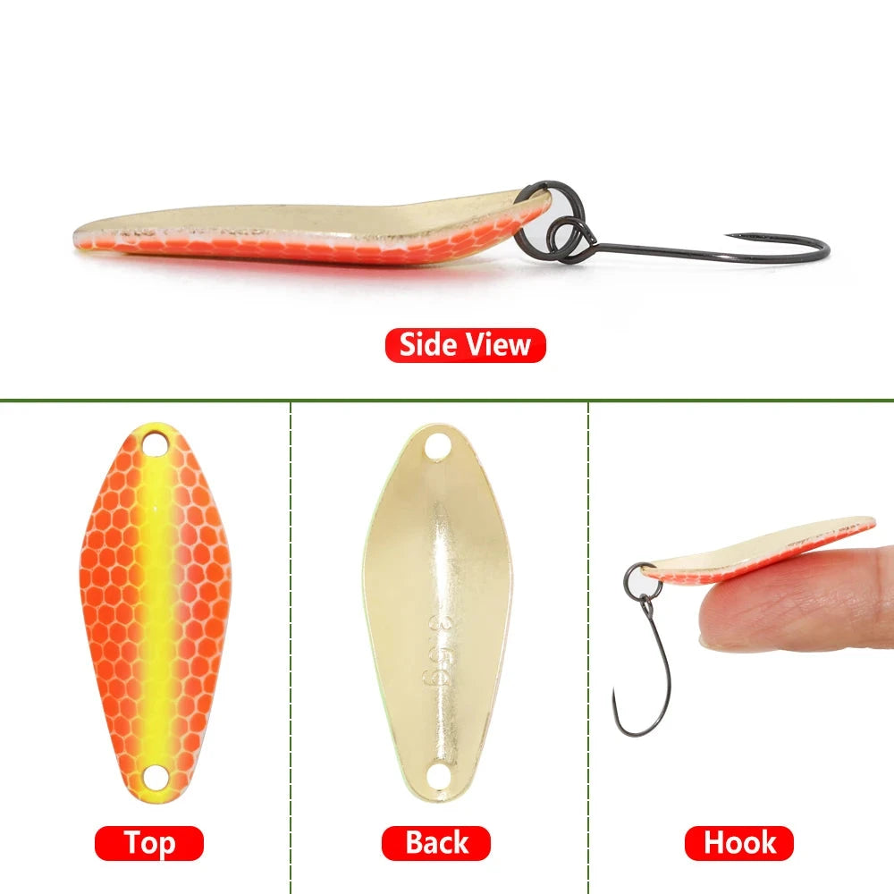 Cuiller ondulante Draco Micro Spoon UV JERRY