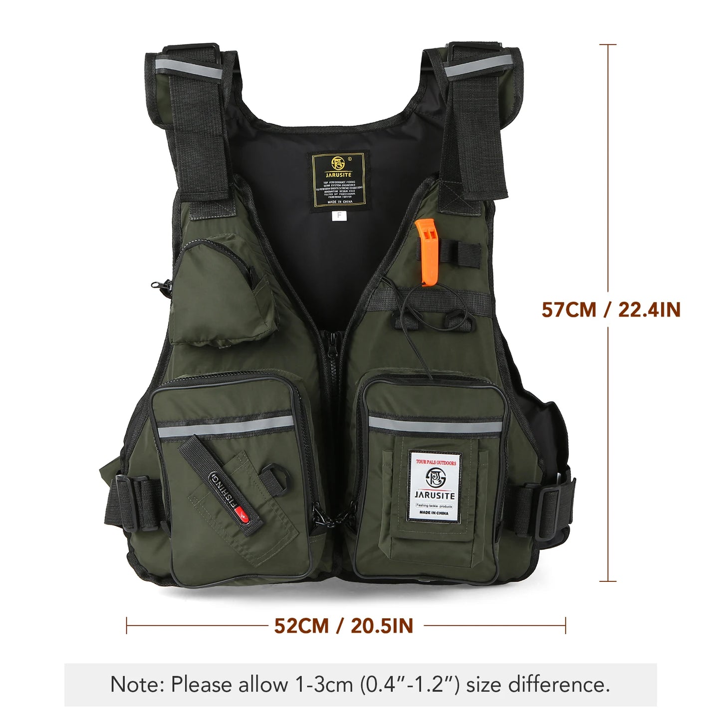 Gilet flottant Wave Safe multi-poches réglable