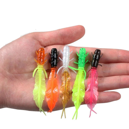 Leurre souple Quick Wiggle WALK FISH 7,5cm 5pcs