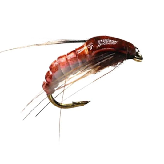 Nymphe Scud Fly Willow 3/6pcs