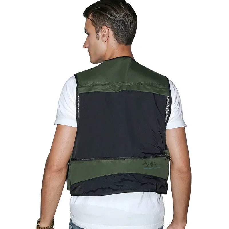 Gilet de pêche Drift Catcher Sbart grandes poches