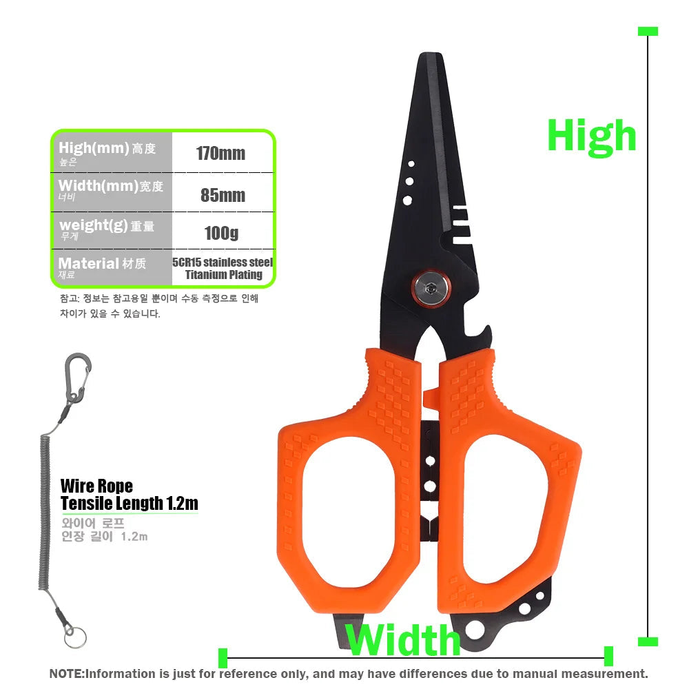 Ciseaux Edge Trim multifonctionnel acier