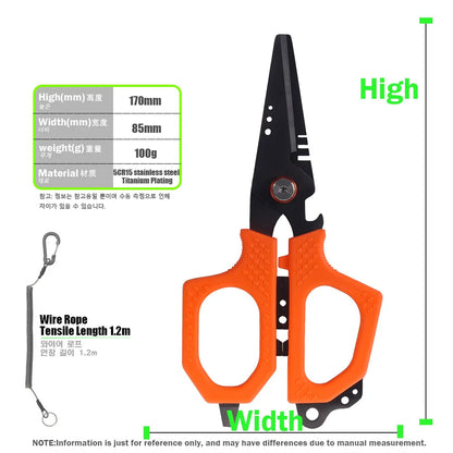 Ciseaux Edge Trim multifonctionnel acier