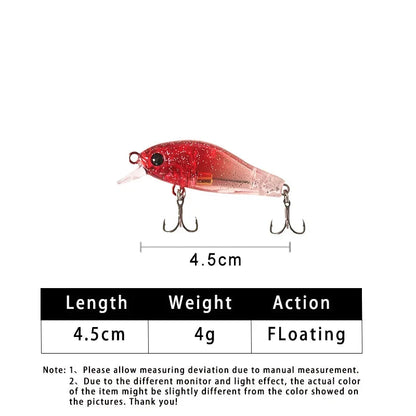 Leurre flottant Drift Pop Creek Bait 4,5cm