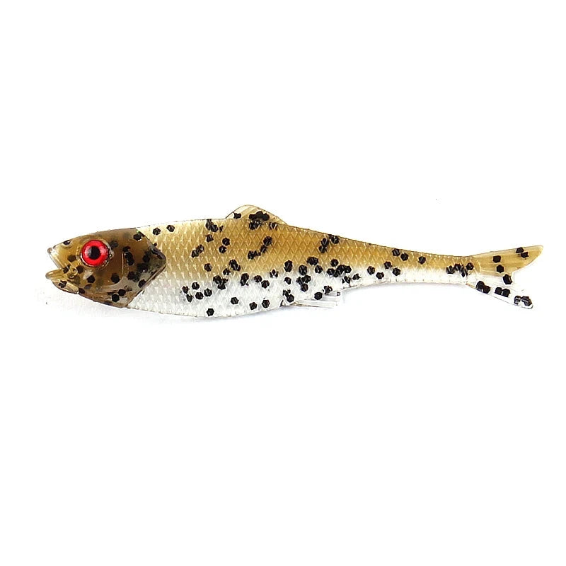 Leurre souple Tail Pike Craw 5.5cm/6.8cm 10-15pcs