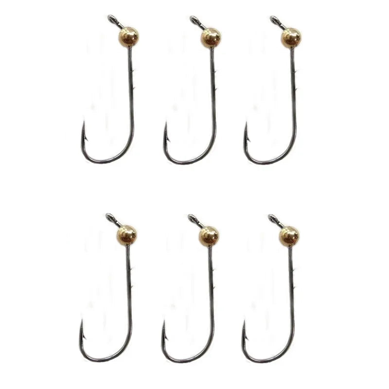 Hameçons simple Glide Point Mini Jig 5pcs