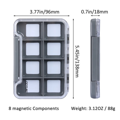 Boîte mouche Goture magnétique 8 compartiments